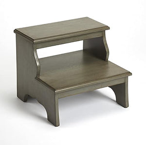 Butler Specialty Company Melrose Wood Step Stool - Gray