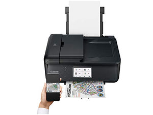 Canon TR8620a All-in-One Printer for Home Office | Copier |Scanner| Fax |Auto Document Feeder | Photo and Document Printing | Airprint (R) and Android Printing, Black