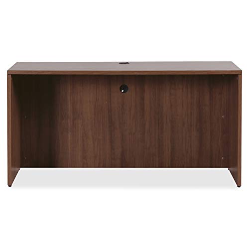 Lorell LLR69970 Essentials Series Walnut Credenza Shell