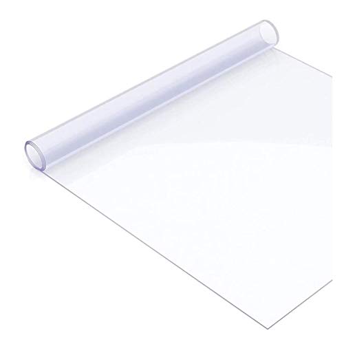 CHHD Transparent PVC Office Chair Mat for Hard Floors - Heat Resistant, Wash-Free Tablecloth - 4 Thickness Options