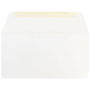 JAM PAPER #16 Commercial Envelopes with Wallet Flap - 6 x 12 - White - Bulk 1000/Carton