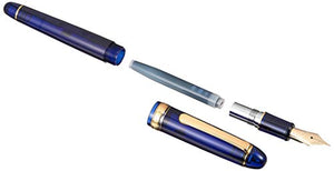 Platinum Fountain Pen #3776 Century (Fine, Chartres Blue)