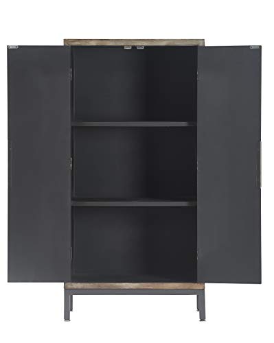 Finch FUCN10040A Hayworth Tall Storage Cabinet, Gray