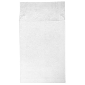 JAM PAPER Tyvek Expandable Open End Catalog Envelopes with Peel & Seal Closure - 12 x 15 x 3 - White - 100/Pack