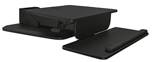 Mount-It! Sit-Stand Converter for Laptop, Desktop, Monitor, Ergonomic Free Standing Desk, Black (MI-7910)