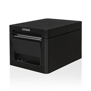 Citizen Thermal Receipt Printer - USB 2.0 Interface with Auto-Cutter Prints Ultra High-Speed 300 MM/S. Worry Free 2 Year Warranty (BRR-CT-E651-BLACK)