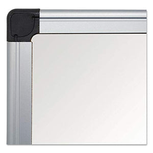 - Value Lacquered Steel Magnetic Dry Erase Board, 48 x 72, White, Aluminum Frame