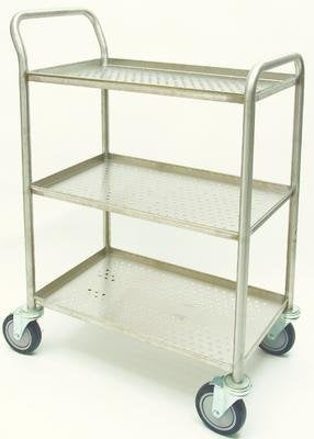 Bandy - CRT04-03 Utility Cart Stainless Steel 18x36x39 No.4