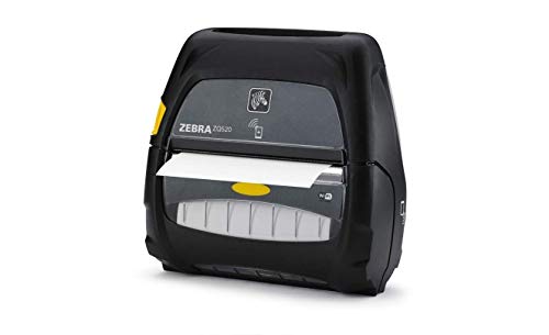 Zebra Technologies ZQ52-AUN1000-00 Series ZQ520 Mobile Printer, Direct Thermal, Dual Radio, Bluetooth 3.0, WLAN, Linerless Platen, English, Grouping 0