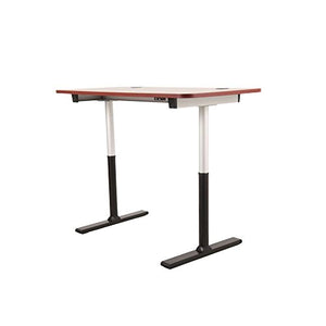 ApexDesk VT60NWC-S Vortex Series 60" 2-Button Electric Height Adjustable Sit to Stand Desk, New Cherry Top with Standard Controller