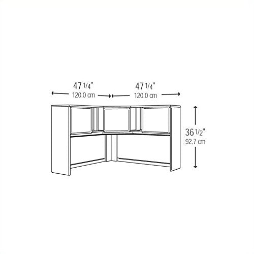 Scranton & Co 48" Corner Hutch in Beech