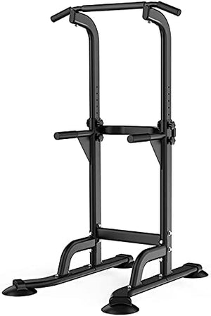 JYMBK Training Fitness Workout Station Power Tower, Multi Pull Up Bar Dip Station, Strength Training Fitness Exercise Equipment