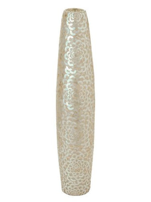 KOUBOO Capiz Seashell Flower Floor Lamp, Medium