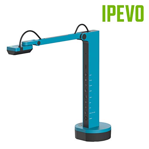 IPEVO VZ-X Wireless 8MP Document Camera - Wi-Fi, HDMI, USB Connectivity, Web Conferencing Compatible