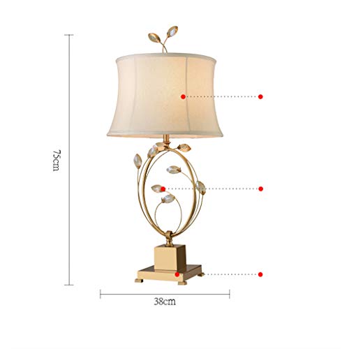 YD Modern New Chinese Classical Crystal Creative Designer Hotel Clubhouse Model Room Living Room Bedroom Bedside Table Lamp /&