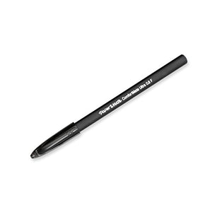 Paper Mate Comfortmate Stick Fine Point Ballpoint Pens, 12 Black Ink Pens (6180187)