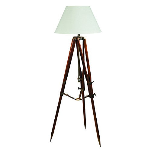 Campaign Tripod Lamp