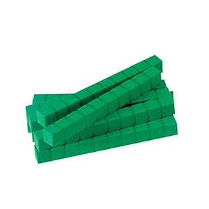 hand2mind 1610 Green Foam Base Ten Blocks, Place Value Manipulatives, Base 10 Blocks, Counting Manipulatives, Math Manipulatives First Grade, Math Blocks, Place Value Blocks, Base 10 Math