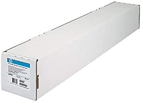 HPHP Inc. Film, 24"x75', 4 mil, Black and Color Line Drawings, Clear (HEWC3876A)