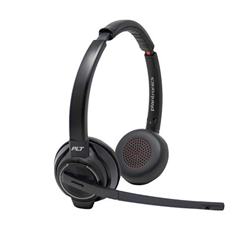 Plantronics Savi 8220 Wireless Headset System Bundle with Headset Advisor Wipe