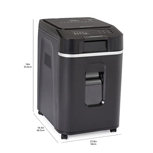 Amazon Basics Cross Cut Paper Shredder with Pullout Basket - NEW