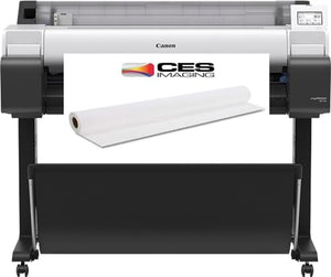 CES Imaging Canon imagePROGRAF TM-340 36-inch Color Inkjet Printer with Bundled 36" Bond Paper