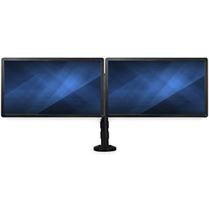 StarTech.com Dual Monitor Mount - Supports Monitors 13'' to 27'' - Adjustable - Desk Clamp or Grommet-Hole Desk Mount for Dual VESA Monitors - Black (ARMBARDUOG)