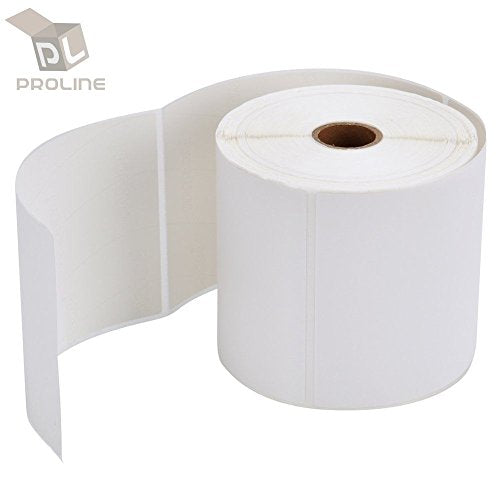 BESTeck - 40 Rolls, 500 Labels Per Roll, 4'' x 6'' Direct Thermal Labels, 20,000 Labels Total, 1" Core (40 Rolls)