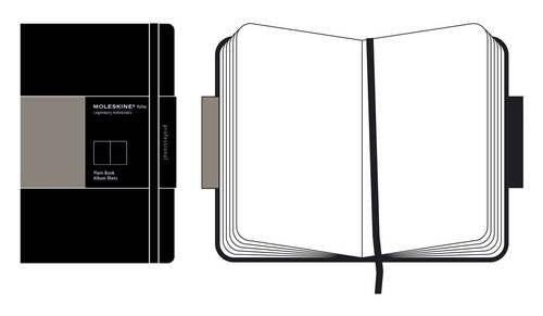 Moleskine PRO Notebook, Hard Cover, A4 (8.25" x 11.75") Plain/Blank, Black
