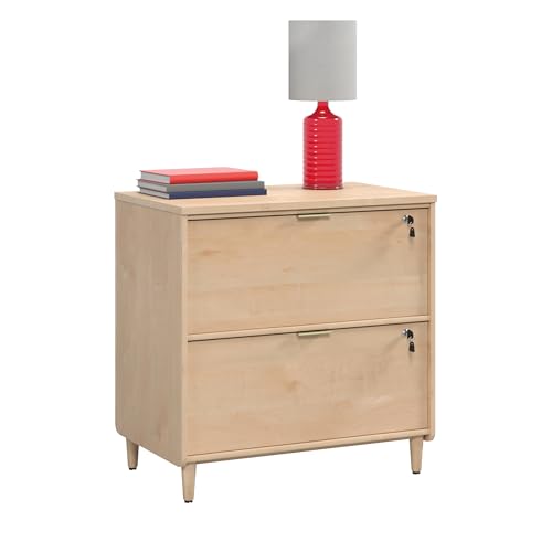 Sauder Clifford Place 2-Drawer Lateral File Cabinet, Natural Maple Finish