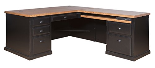 kathy ireland Home by Martin Southampton Right L-Shaped Desk