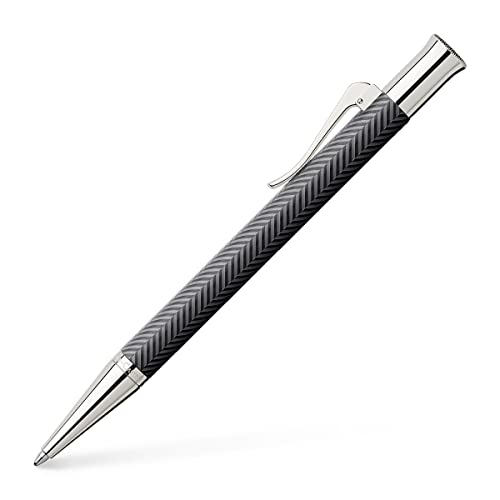 GRAF von Faber-Castell Guilloche Ballpoint Pen - Cisele Black