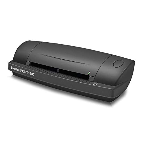 DocketPort DP687 Duplex Card Scanner with DocketSCAN Business Card