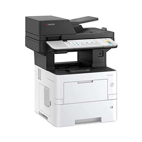KYOCERA ECOSYS MA4500ix Monochrome Laser Printer, 47 ppm, 1200 dpi, Gigabit Ethernet, 7" Touchscreen - 512 MB