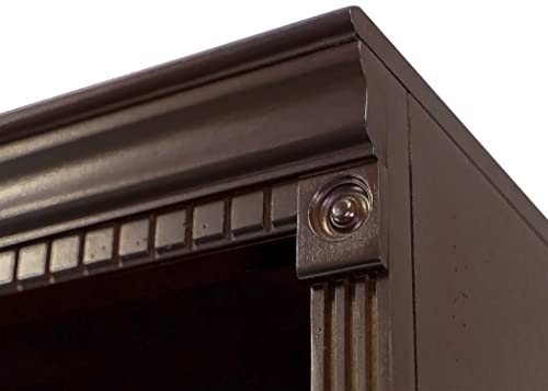 Martin Furniture Huntington Club Office Open Bookcase, 72