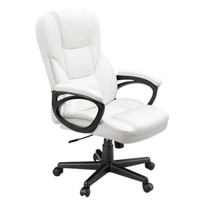 None High-Back Executive Office Chair with Lumbar Support
