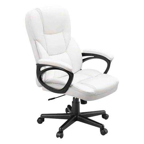 High-Back Executive Office Chair with Lumbar Support