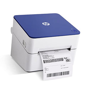 HP Shipping Label Printer, 4x6 Direct Thermal, High-Speed 300 DPI, Barcode Printer