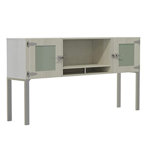Safco Mirella 72" Hutch with Glass Doors