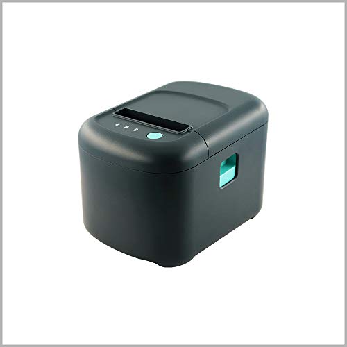 Gainscha 3'1/8 80mm Thermal Receipt Printer, Serial+USB+Ethernet, Support Hanging on The Wall can Save Place-High Speed Printing ESC/POS Windows for Bill POS Terminal Printer