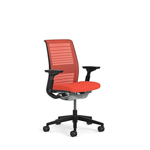 Steelcase Think 3D Mesh Fabric Chair, Scarlet