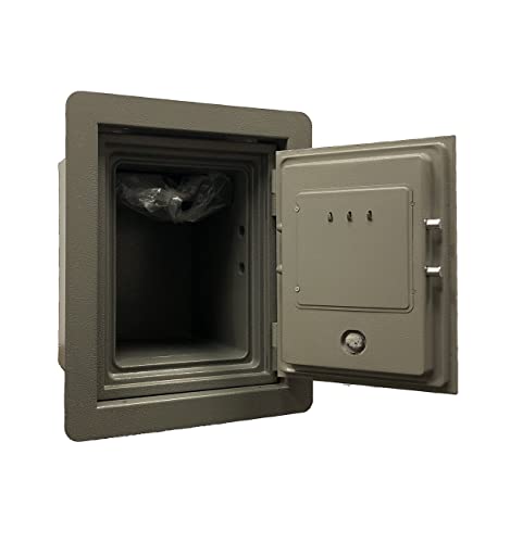 Southeastern Fireproof Wall Safe Dial Combination Lock gray