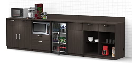 BREAKtime Espresso Buffet Model 3303 4 Piece Lunch Room Furniture Group