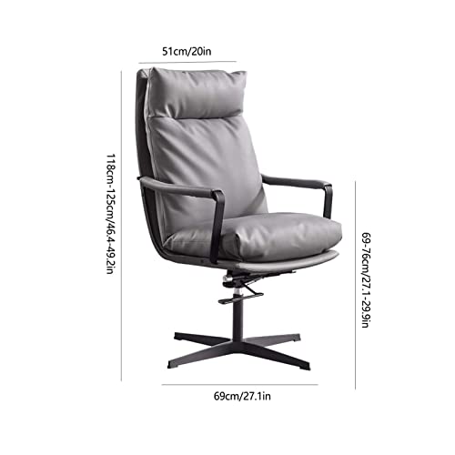 inBEKEA Ergonomic Office Desk Chairs - Adjustable Computer Chair, Bonded Leather, Mid Back