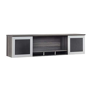 Safco Products MNH72LGS Medina Hutch Cabinet, 72", Gray Steel