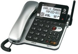 AT&T CL84802 8-handset corded cordless combo telephone