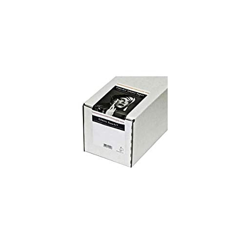 Hahnemuhle Photo Rag Baryta 315, 100% Cotton High Gloss, Natural White Inkjet Paper, 315gsm, 36" x 39' Roll, 3" Core