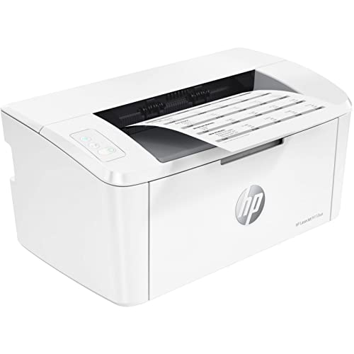 HP Laserjet M110 we Wireless Black & White Monochrome Laser Printer with HP+ and Bonus 6 Free Months of Instant Ink, White - Print only - 21 ppm, 600 x 600 dpi, 8.5 x 14