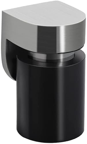 Stainless Steel Heavy Door Stop Magnetic Door Stopper - Black