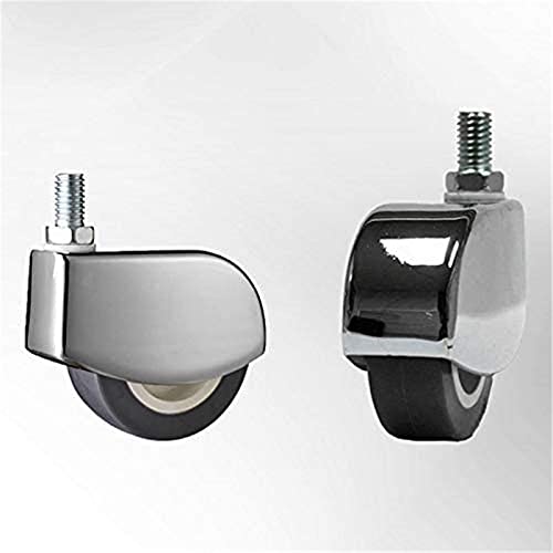 Office Chair Caster 50mm 4pcs Wheelchair Castors Goods Shelf Casters Floor Protection